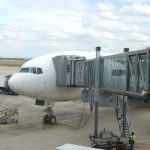 日本航空の飛行機の写真
