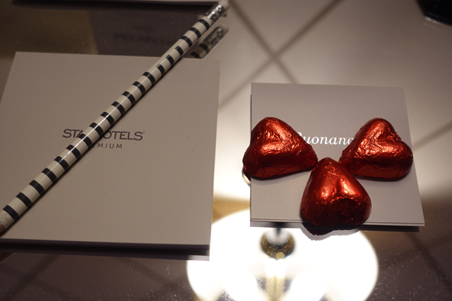 スターホテルズ・マジェスティック・トリノ Starhotels Majestic Torinoのチョコレート