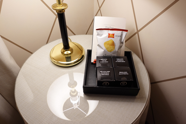スターホテルズ・マジェスティック・トリノ Starhotels Majestic Torinoのお菓子