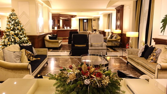 スターホテルズ・マジェスティック・トリノ Starhotels Majestic Torino|レセプションとロビー