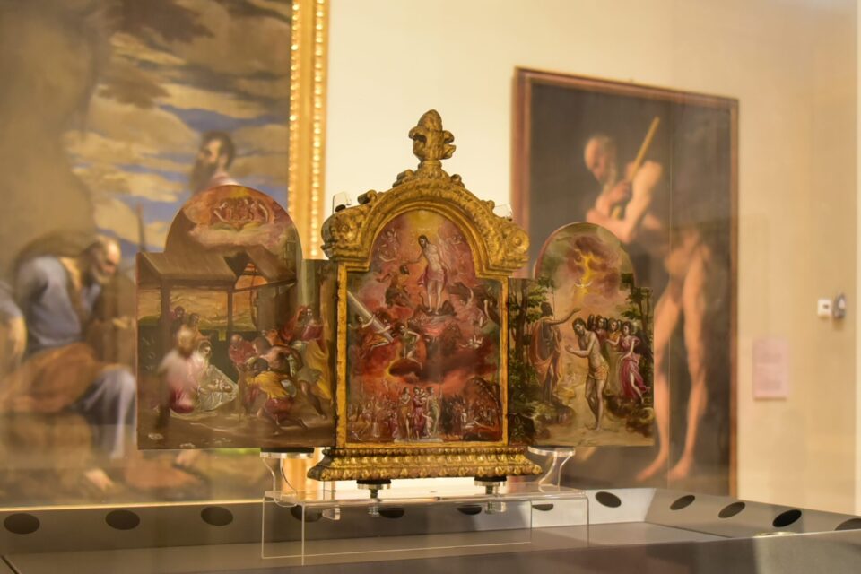 エル・グレコ『モデナの三連祭壇画』